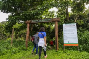 Ações ambientais durante o Festival Jazz & Blues em Guaramiranga, Ceará