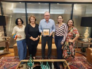 Grupo Mulheres do Brasil se reúne com Ricardo Cavalcante, presidente da FIEC