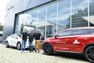 Em maior viagem de carro elétrico no Brasil, empresário sai de   Fortaleza rumo a Gramado em percurso de 5 mil km