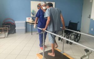 Atividades físicas contribuem para a reabilitação de pacientes internados na CCC