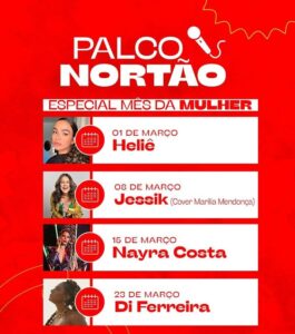 North Shopping Fortaleza realiza programação musical especial em homenagem ao Mês da Mulher