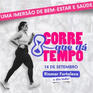 Projeto Corre Que Dá Tempo abre inscrições para segunda edição de evento que une conteúdo, saúde e bem estar
