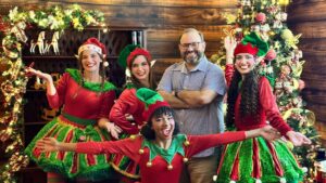 Víctor Costa participa do lançamento exclusivo da Casa Encantada do Papai Noel em Fortaleza