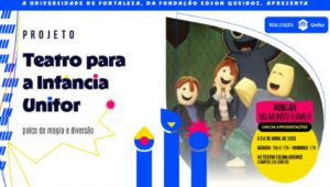 Teatro Celina Queiroz apresenta espetáculo “Roblox no Mundo Gamer” neste fim de semana