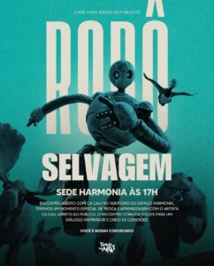 Robô Selvagem promove encontro de arte, cinema e reflexão com o artista Ca Cau no Espaço Harmonia da Tapera das Artes