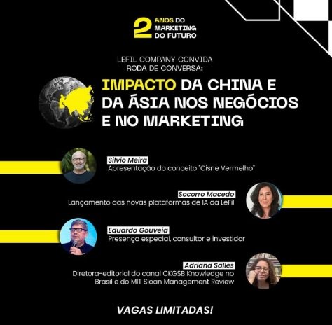 “Marketing do Futuro” antecipa próximos dois anos do setor no Ceará com visão inédita de Silvio Meira e inovação em IA