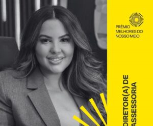 Raysa Rídia é indicada pelo segundo ano consecutivo ao Prêmio Nosso Meio 2025 na categoria “Diretora de Assessoria de Comunicação