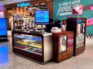 Quiosques Sociais nos shoppings RioMar em Fortaleza proporciona geração de renda para instituições sociais