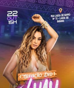 Debora Lee grava DVD “Luau & Forró” no Paraiso do Banana com participações de grandes nomes do forró