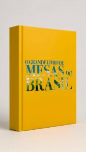O Grande Livro de Mesas do Brasil” será lançado no Ideal Clube
