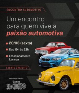 Shopping Parangaba promove encontro automotivo com exposição de carros nesta sexta, 20