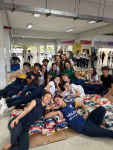 Alunos do Colégio 7 de Setembro transformam esporte em impacto social e arrecadam mais de uma tonelada de alimentos