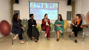 Carolina Parente palestrante em evento internacional sobre protagonismo feminino em Lisboa