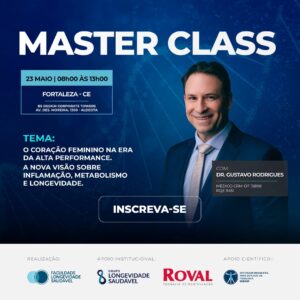 Masterclass discute medicina da longevidade e novas abordagens clínicas em Fortaleza