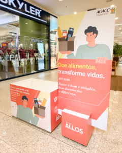 Shopping Parangaba recebe campanha de arrecadação de alimentos