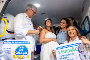 Ceará já vacinou cerca de 50 mil gestantes contra vírus que causa bronquiolite em bebês