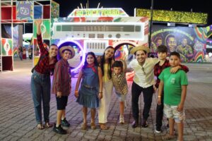 Crianças e adolescentes da Associação Fortaleza Azul visitam São João de Maracanaú