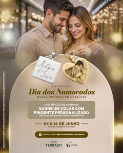 Terrazo Shopping lança campanha de Dia dos Namorados com joias personalizadas