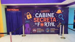 Fortal realiza experiência imersiva na Cabine Secreta no RioMar Fortaleza