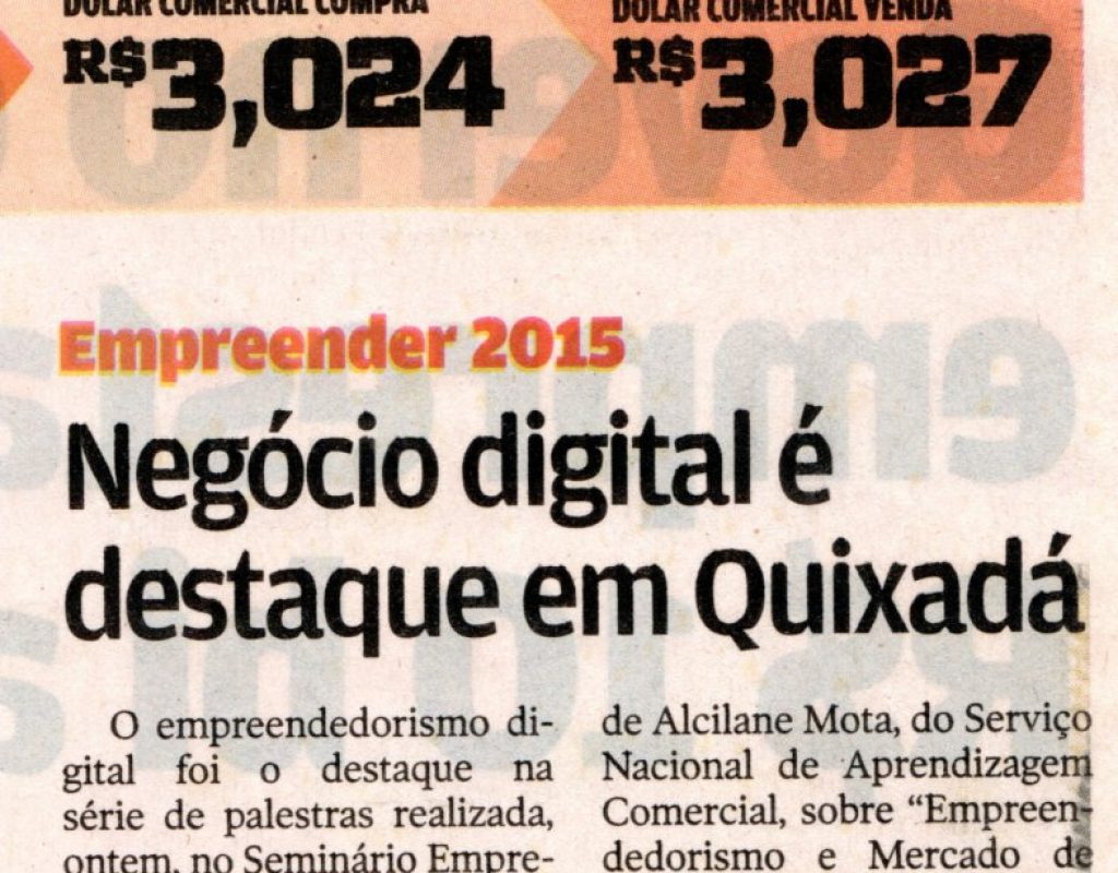 2015- Seminário Empreender - Jornal O Povo (3)